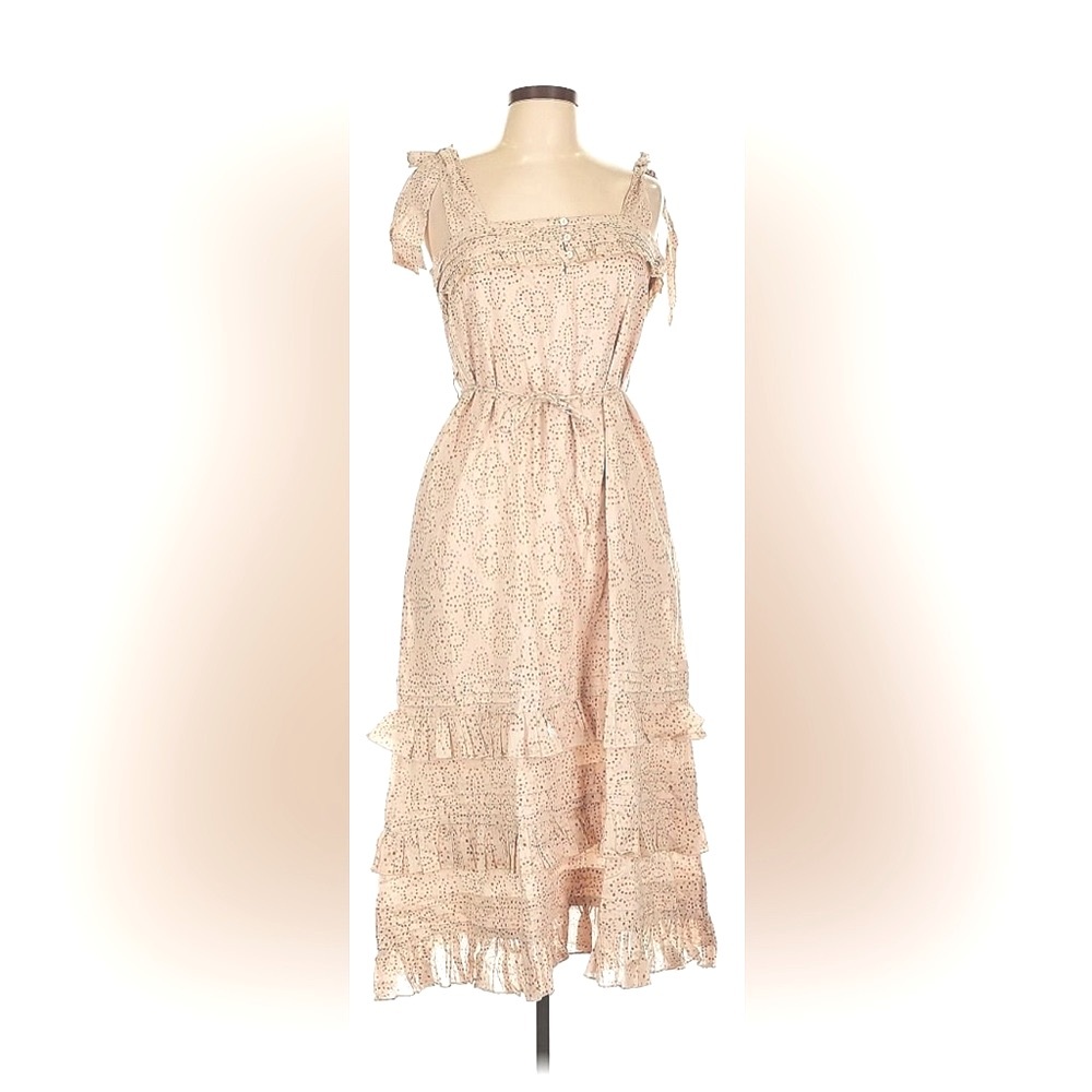 NWT Cleobella  Elegant Cream Sleeveless Dress